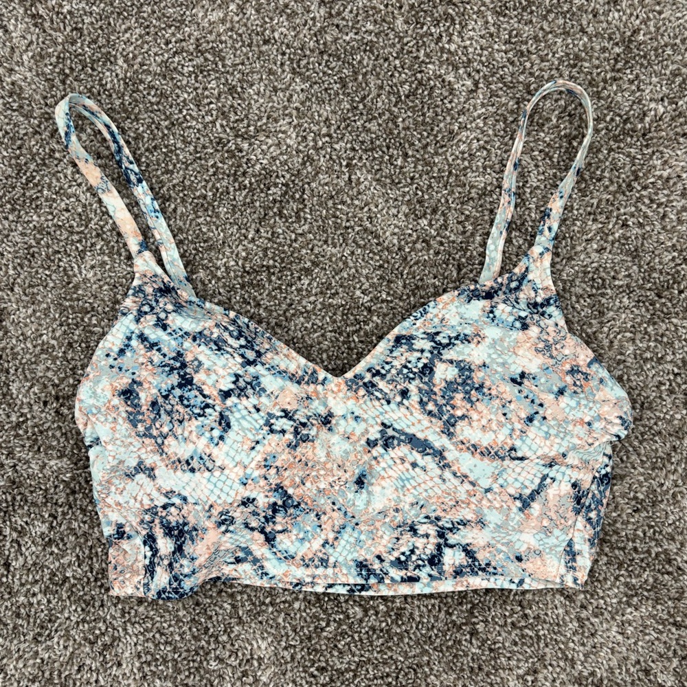 Kona Sol Women’s Small Snakeskin Swimsuit Bralette